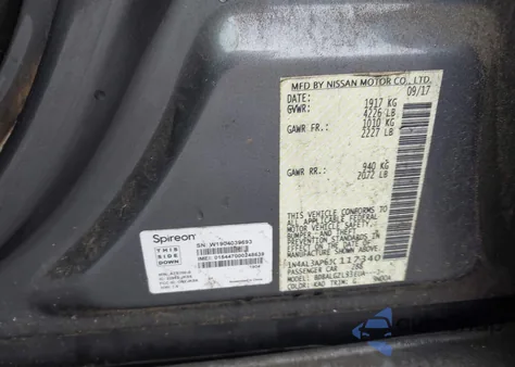 2018 Nissan Altima 2.5 S z USA, uszkodzony, nr VIN 1N4AL3AP6JC117340